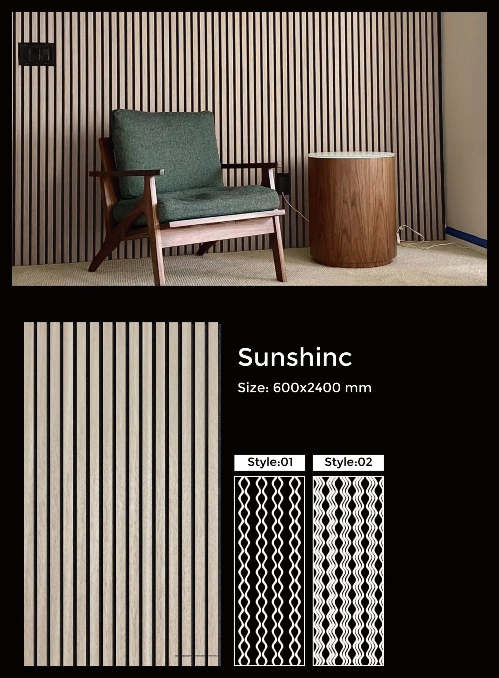 Decorative Acoustic Slat Wall Panels - Image 16