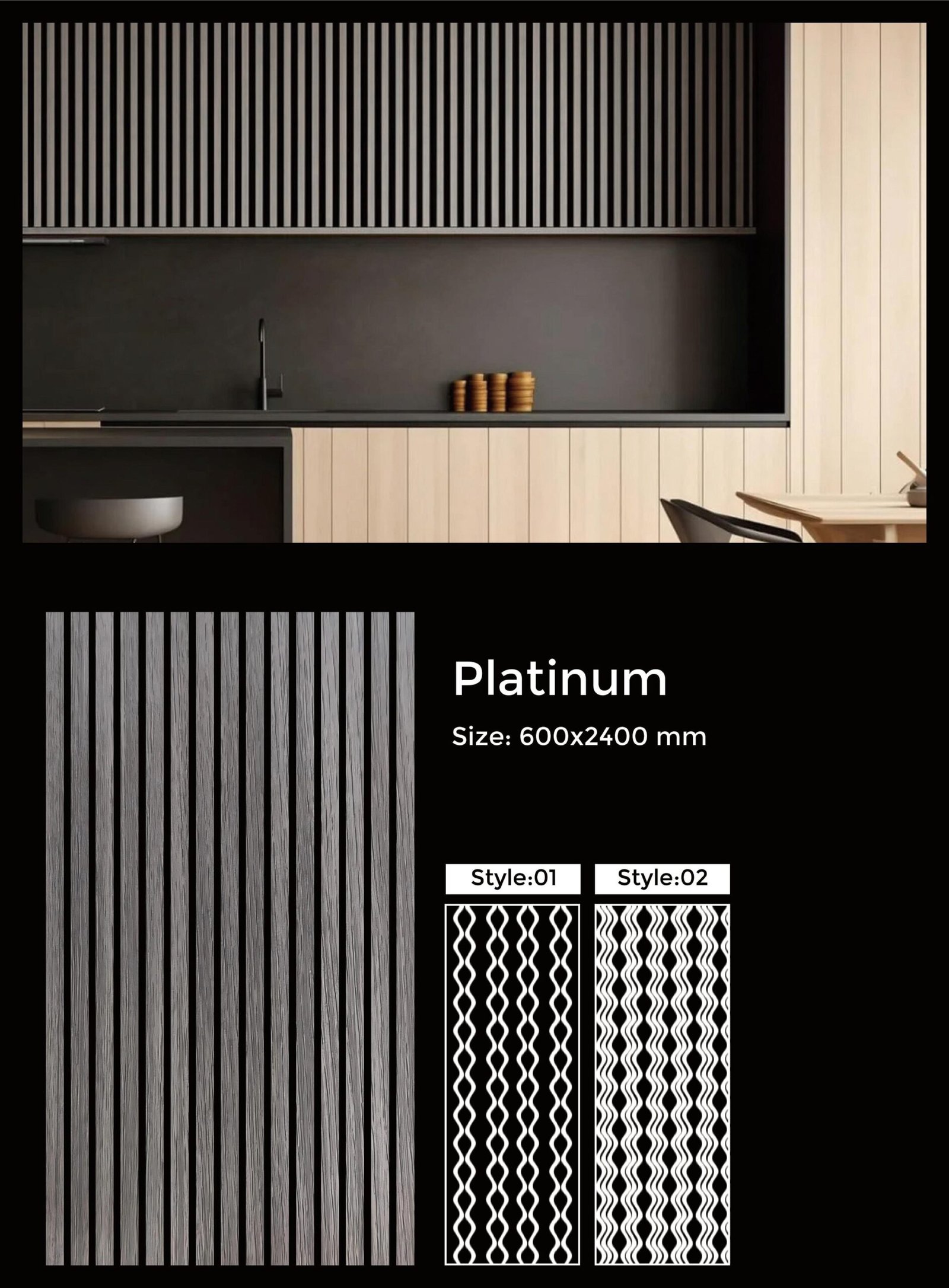 Decorative Acoustic Slat Wall Panels - Image 5