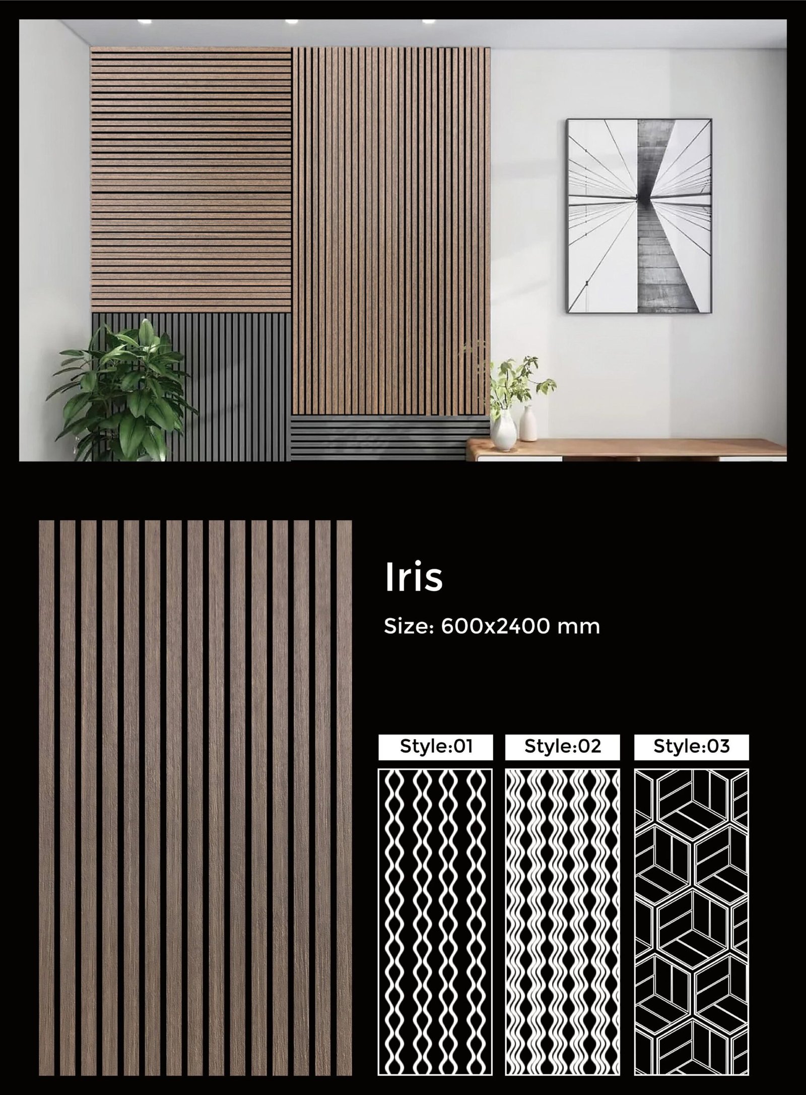 Decorative Acoustic Slat Wall Panels - Image 7
