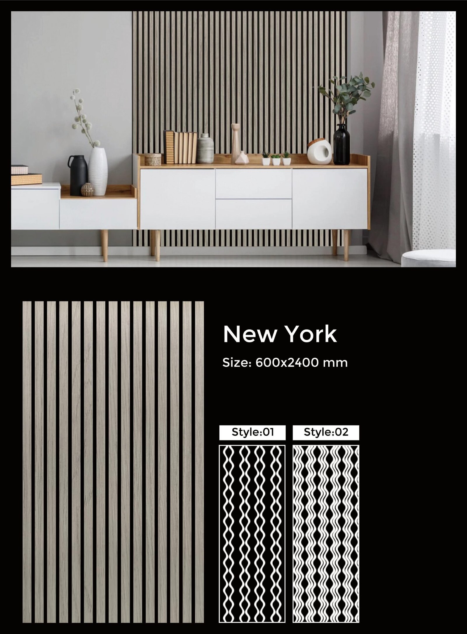 Decorative Acoustic Slat Wall Panels - Image 9